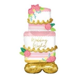 Wedding Cake Helium Balloon